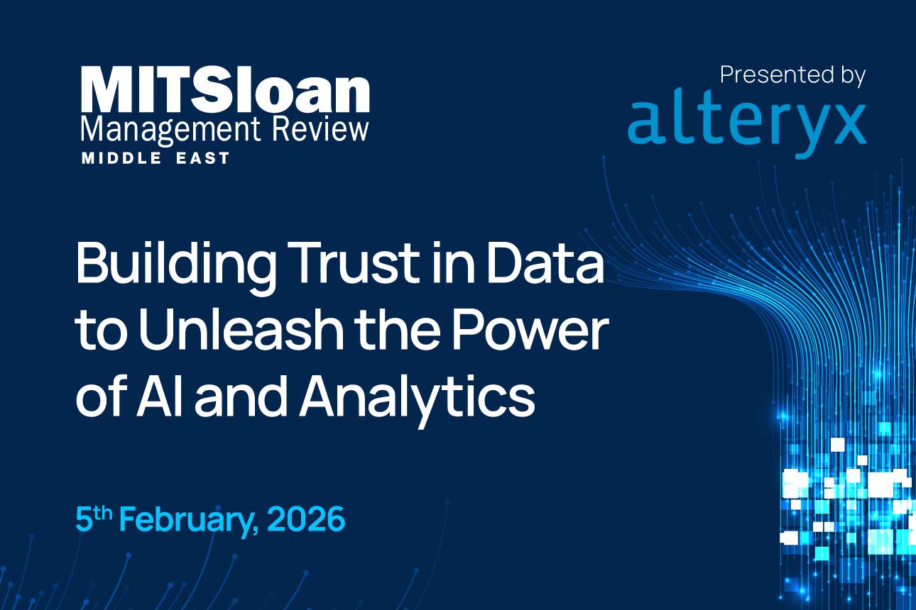MIT SMR Connections Finance 2.0: Building Trust in Data to Unleash the Power of AI and Analytics