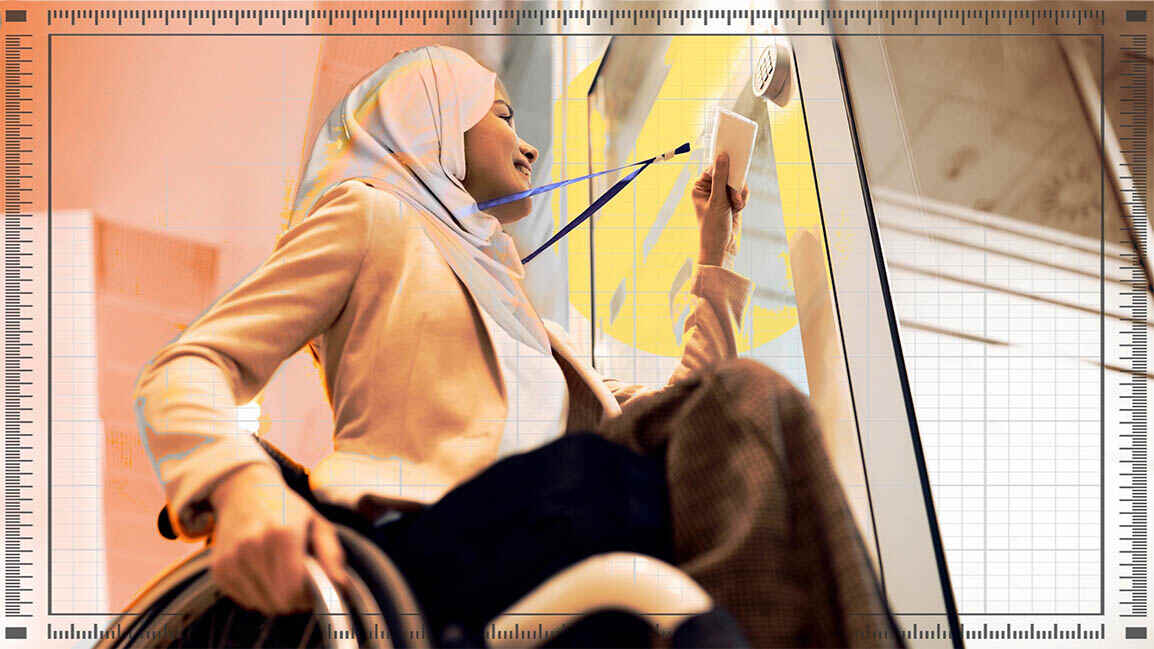 Workplaces are inaccessible for people of determination. Inclusive design can solve that